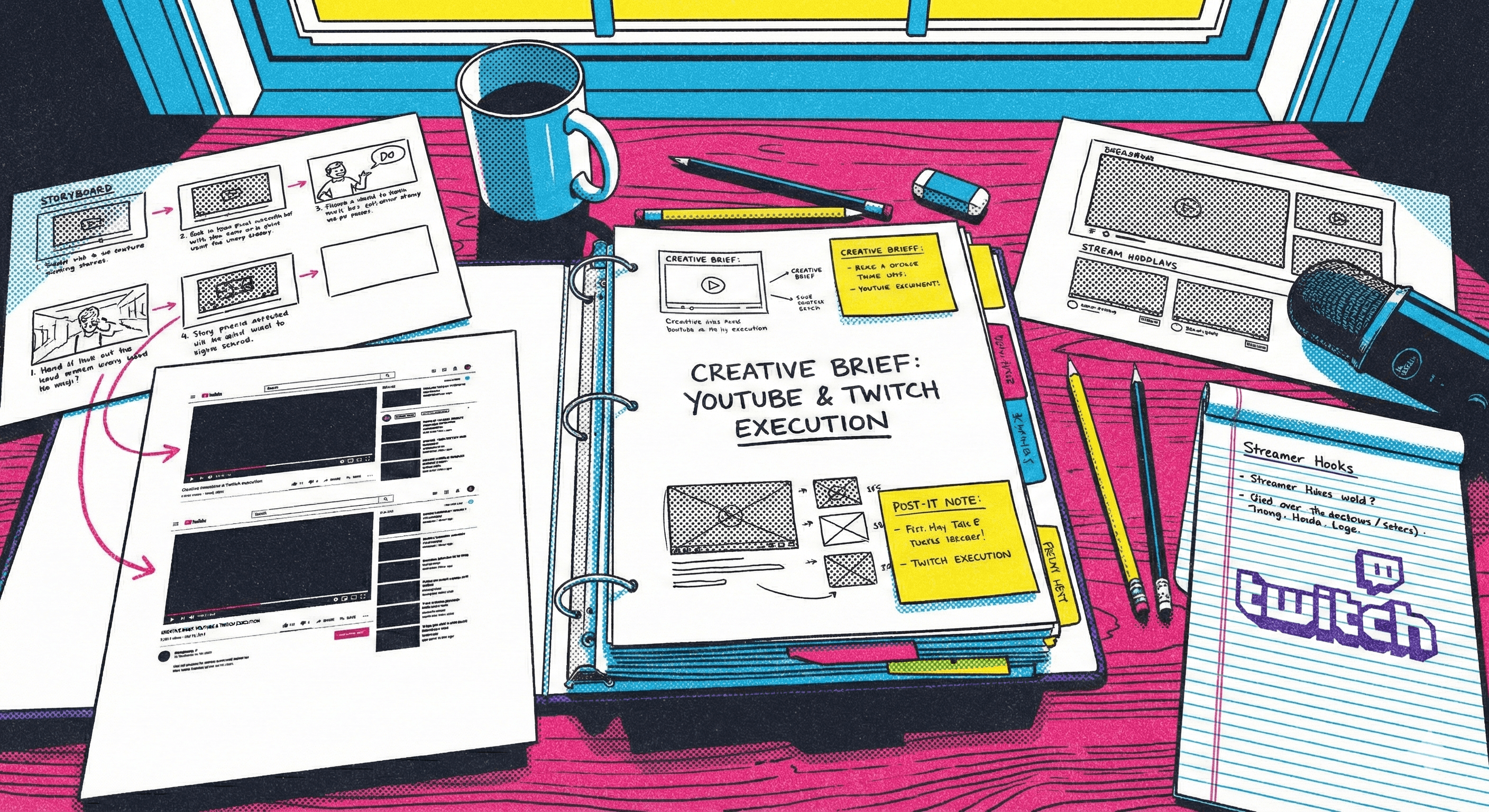 Created a brief for YouTube and Twitch